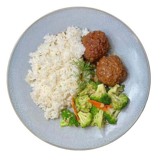 （Tuesday）Meat ball with mixed vegetables